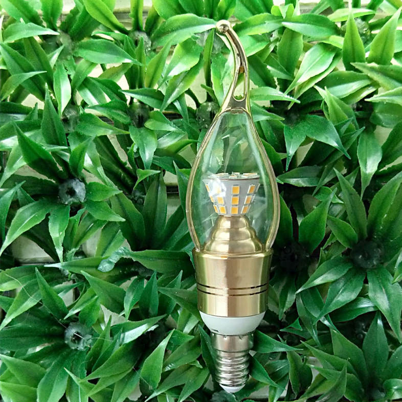 OMTO E14 LED Candle Light Bulb Energy Saving Lamp 220V 7W