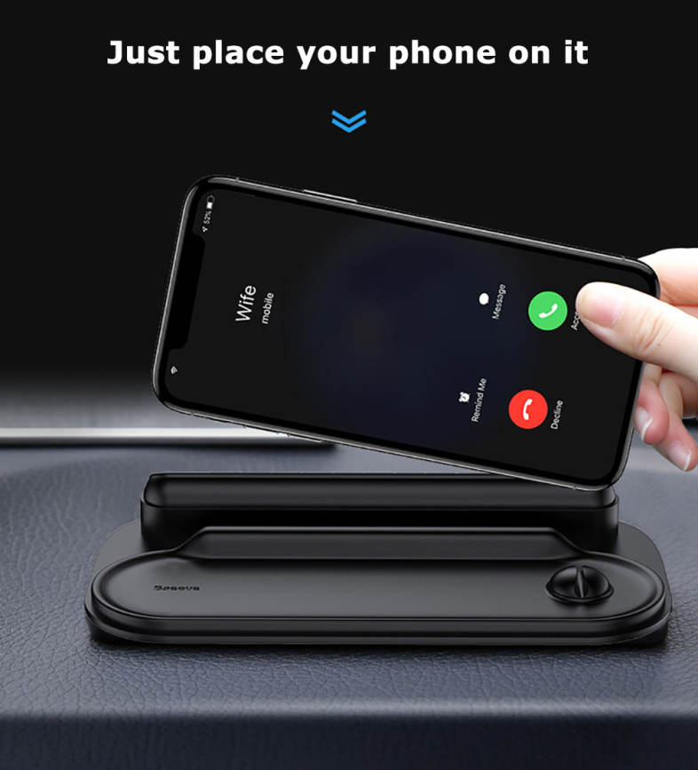 Baseus Horizon Silicone Parking Number Bracket Phone Holder