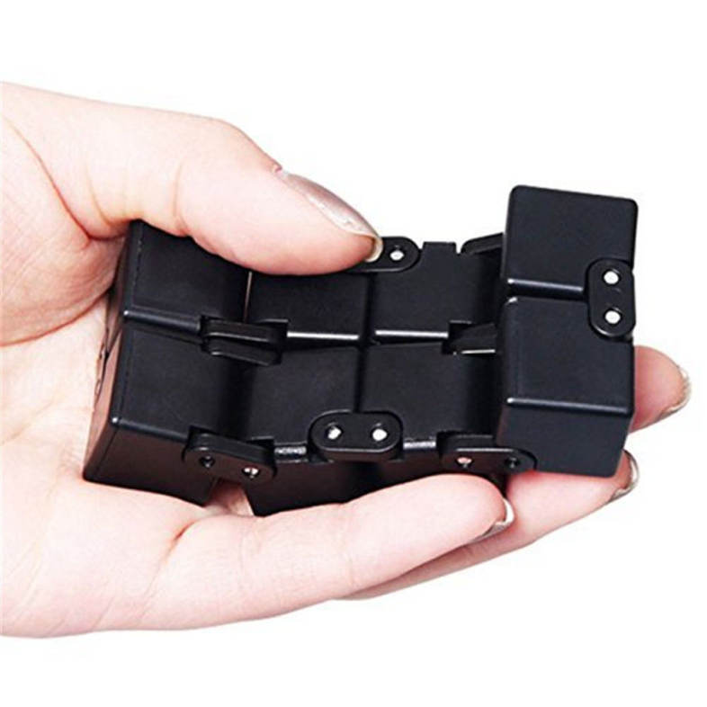 Infinity Cube Fidget Toy Single Finger Endless Fun Decompression Stress Relief