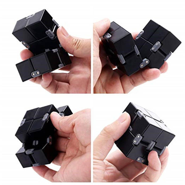 Infinity Cube Fidget Toy Single Finger Endless Fun Decompression Stress Relief
