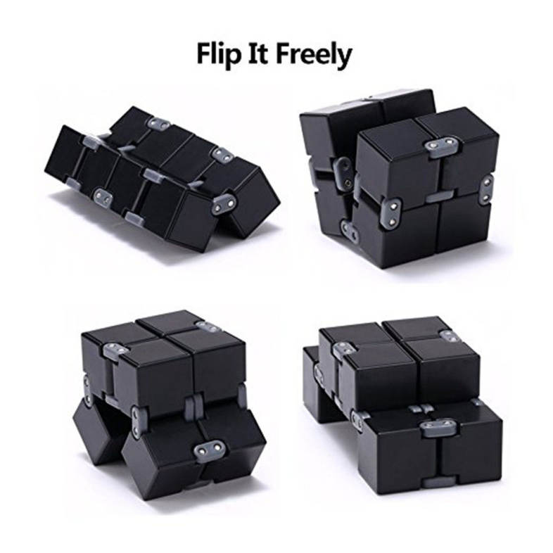 Infinity Cube Fidget Toy Single Finger Endless Fun Decompression Stress Relief