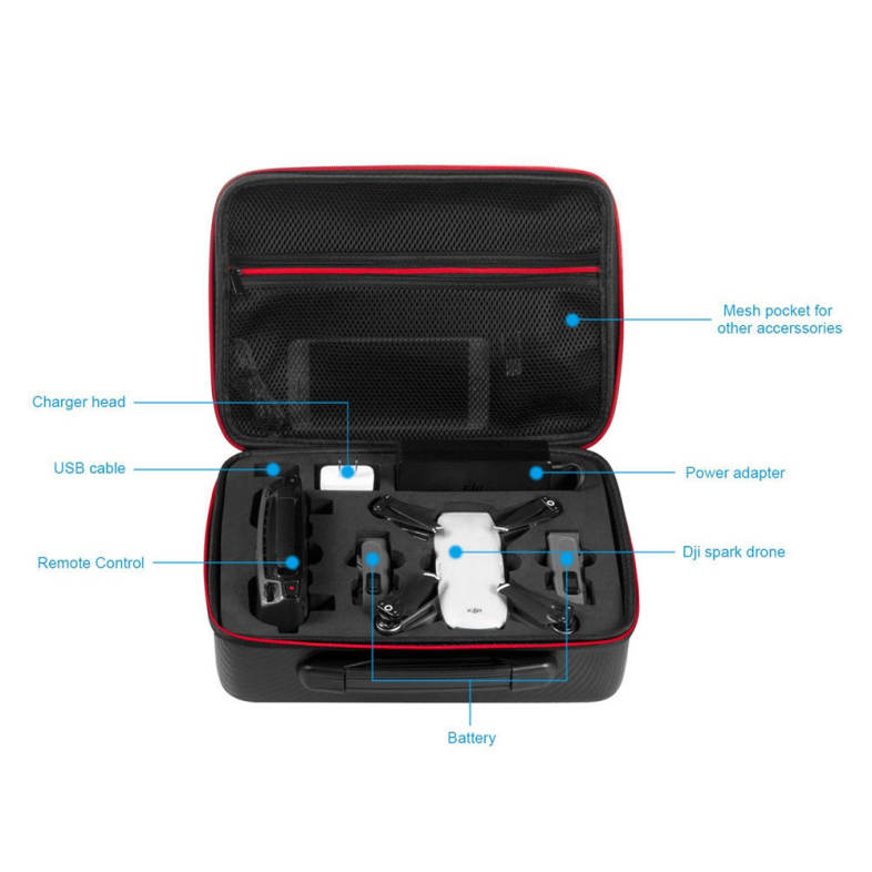 Portable Storage Bag Carrying Case for DJI SPARK Drone Accessories