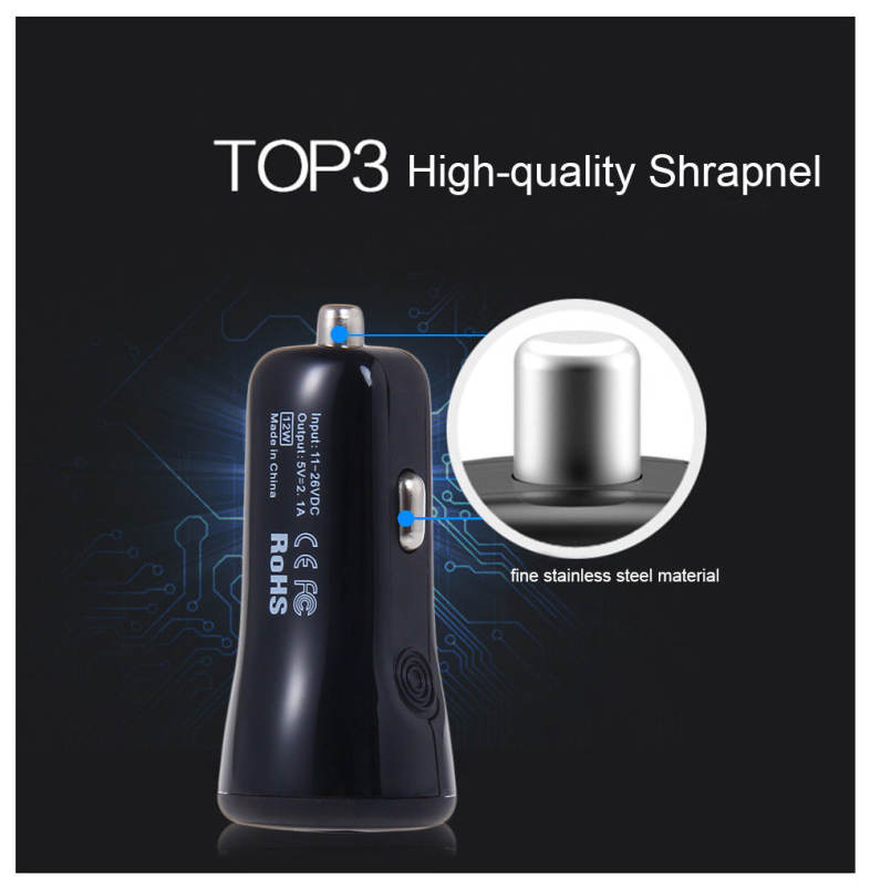Baseus 2.1A Dual USB Car Charger