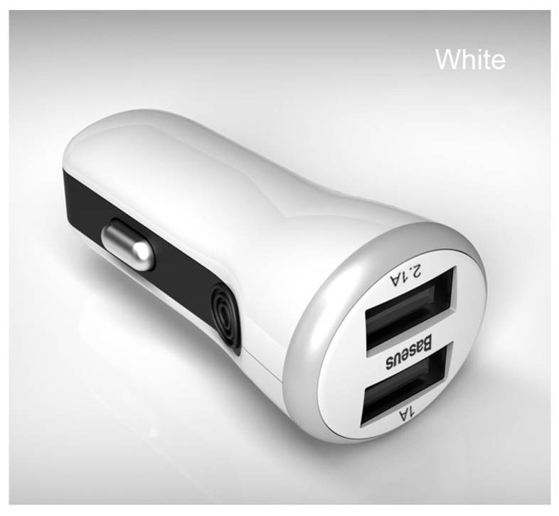 Baseus 2.1A Dual USB Car Charger