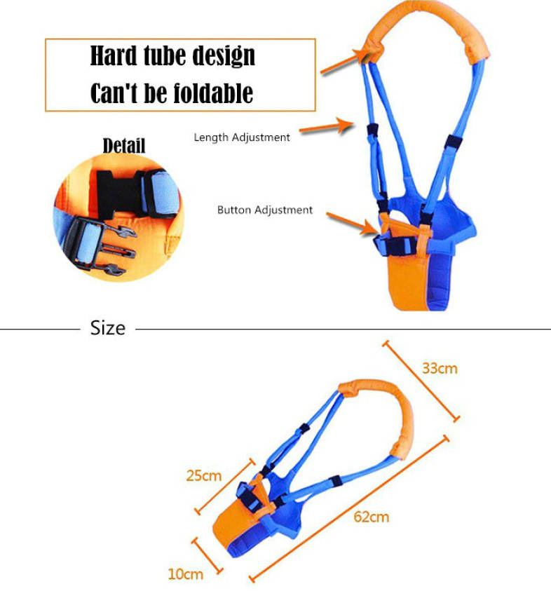 Baby Toddler Learn Walking Belt Walker Assistant Safety Harness