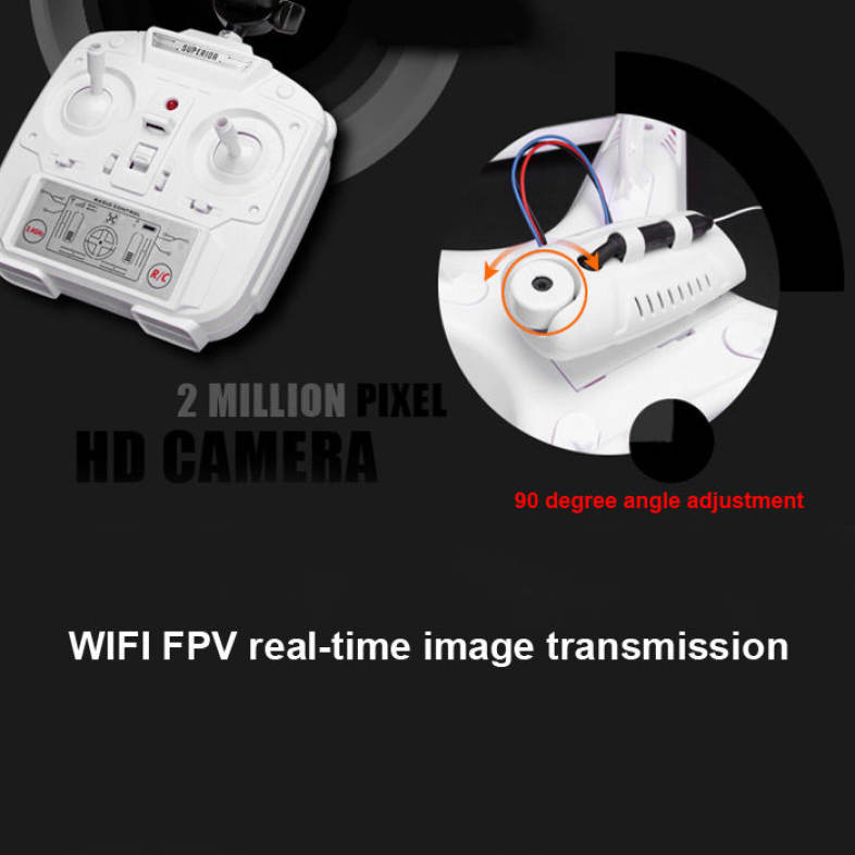 SHENGKAI D97 WIFI FPV HD 2.0 MP Camera 4CH 2.4G RC Quadcopter