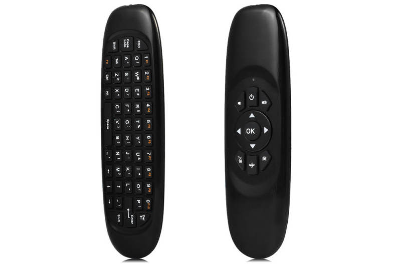 TK668 2.4GHz Wireless Air Mouse   Remote Controller   QWERTY Keyboard with LED Indicator