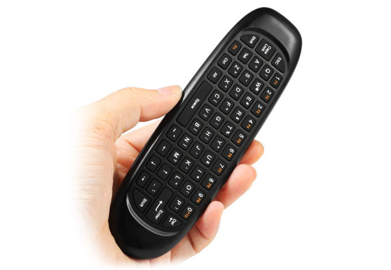 TK668 2.4GHz Wireless Air Mouse   Remote Controller   QWERTY Keyboard with LED Indicator