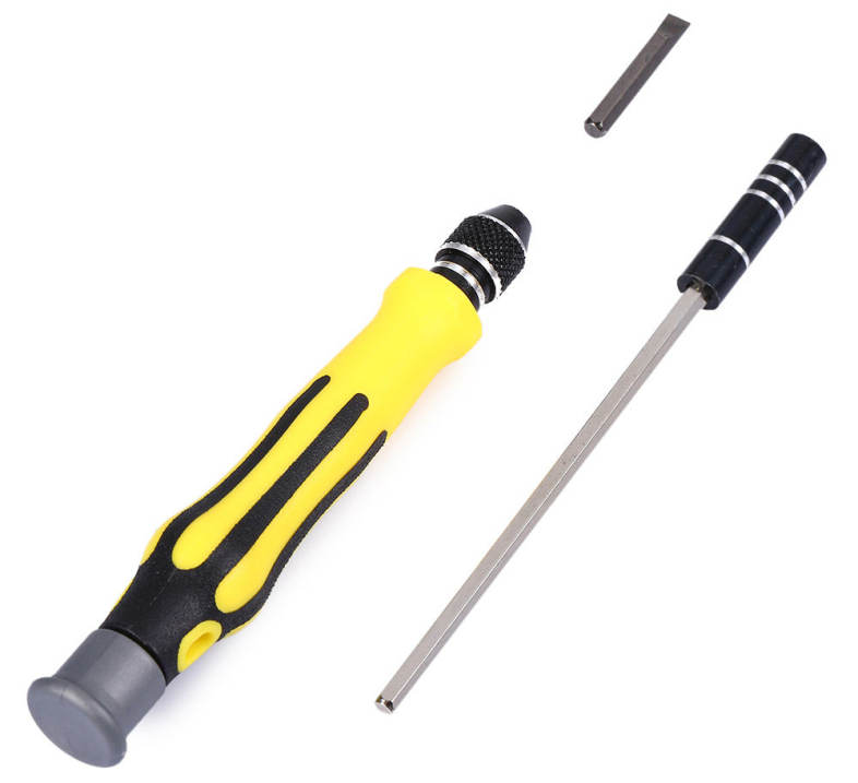 6089A 45 in 1 Multifunctional Tool Screwdriver Kit with Tweezer Hard Extension Bar