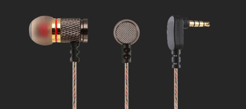 KZ-EDR1 3.5mm In-Ear Music Mega Bass Earphone Wire Headphone Headset