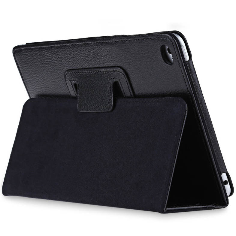 Lychee Lines Leather Material Stand Case for iPad Mini 4