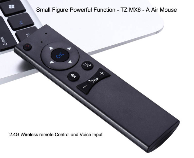 TZ MX6 - A Super intelligent Romote Control Voice Control for Smart TV Android TV Box