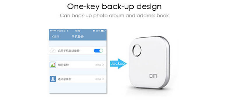 DM S3 WFD015 64GB Wireless WiFi Phone U Disk Expansion for iPhone iPad iOS / Android with LED Indicator Light