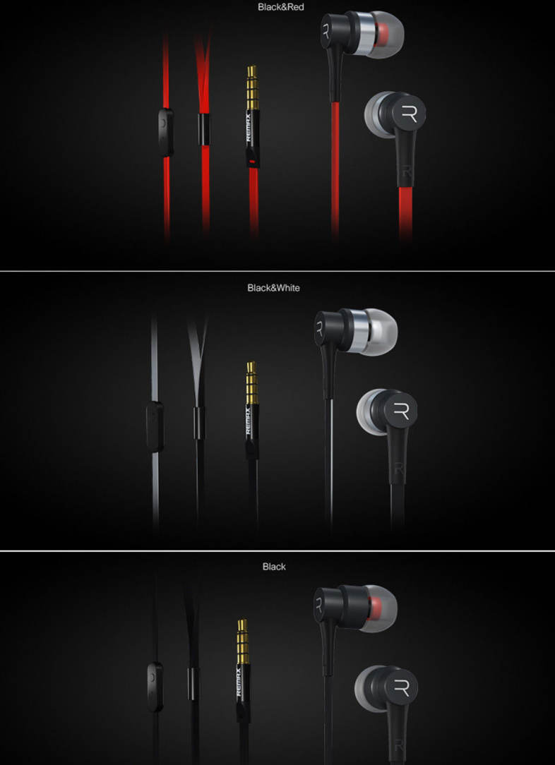 REMAX RM-535i 3.5mm Plug Sport Bass Headphone Stereo Headset