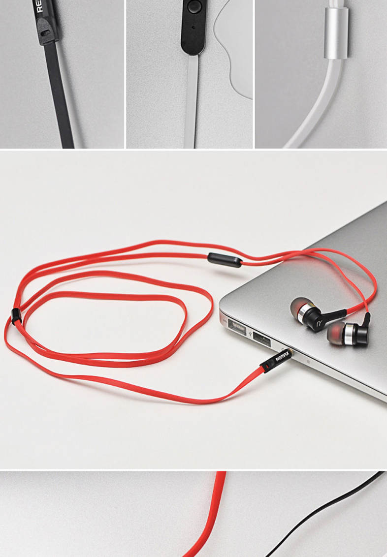 REMAX RM-535i 3.5mm Plug Sport Bass Headphone Stereo Headset