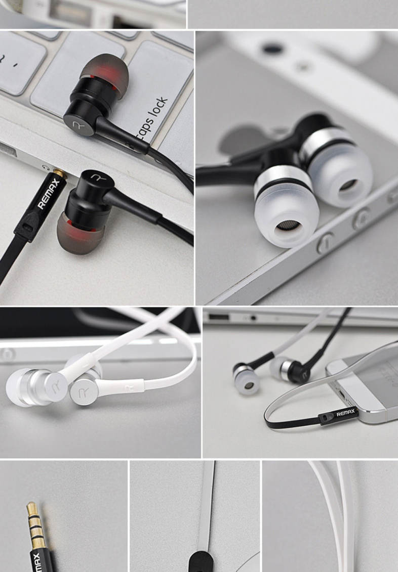REMAX RM-535i 3.5mm Plug Sport Bass Headphone Stereo Headset