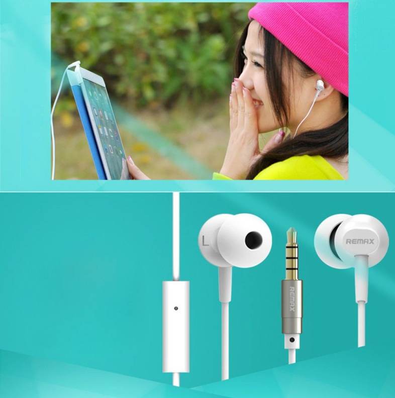 REMAX-RM501 Super Bass Stereo Headsets 3.5mm Plug Earphones