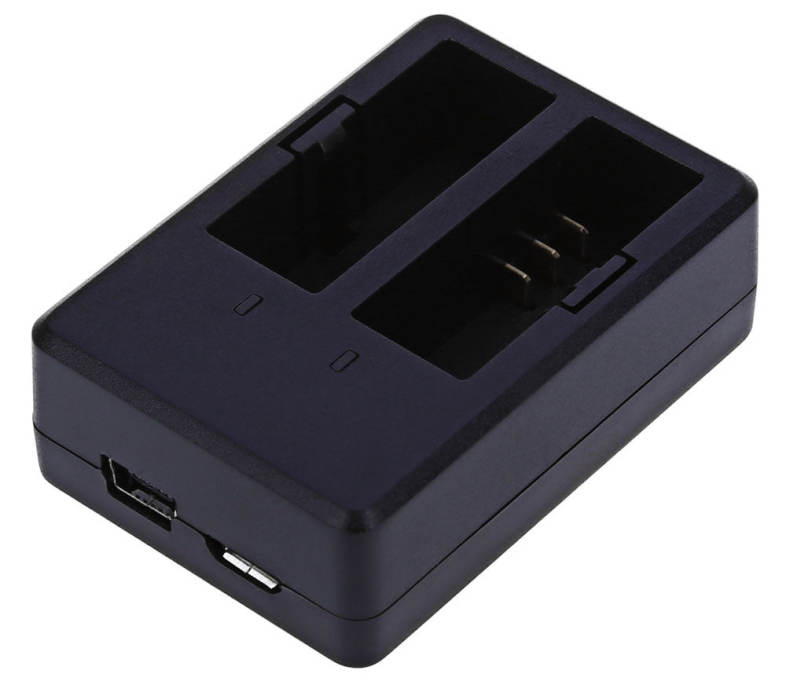Original SJCAM CD-DX06 Dual Slot Battery Charger for SJ4000 / SJ4000 WiFi / SJ5000 / SJ5000 WiFi / SJ5000 Plus / M10 / M10 WiFi / M10 Plus Action Camera