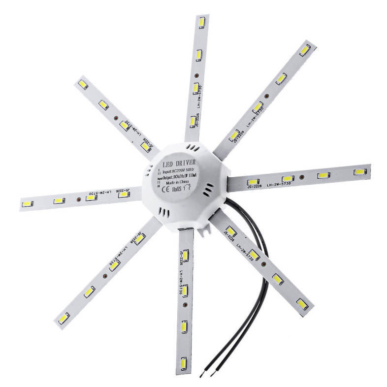 16W 1200LM 32LEDs 5730SMD LED Ceiling Lamp Octopus Light