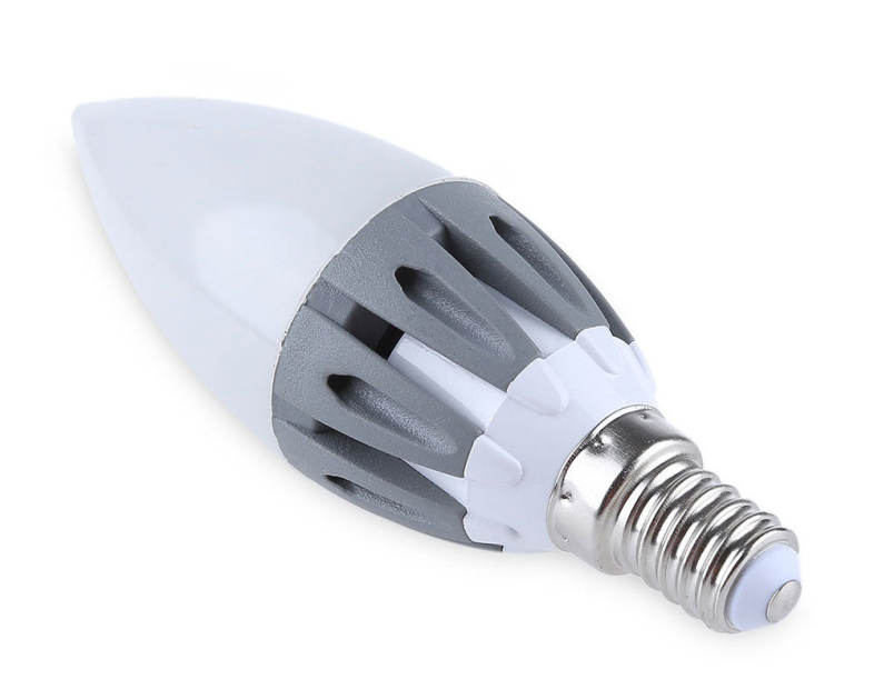 Lightme 5Pcs E14 220-240V C37 3W LED Bulb SMD 2835 Spot Globe Lamps Energy Efficient Lighting