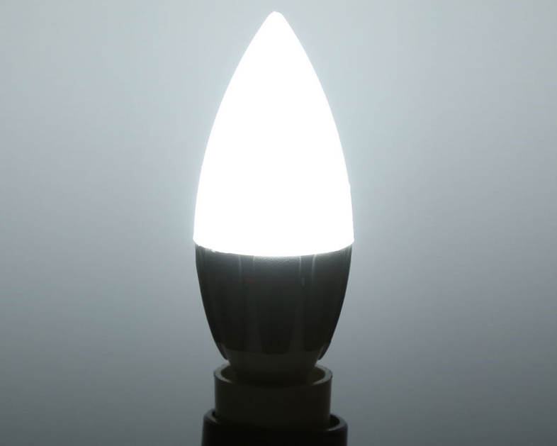 Lightme 5Pcs E14 220-240V C37 3W LED Bulb SMD 2835 Spot Globe Lamps Energy Efficient Lighting