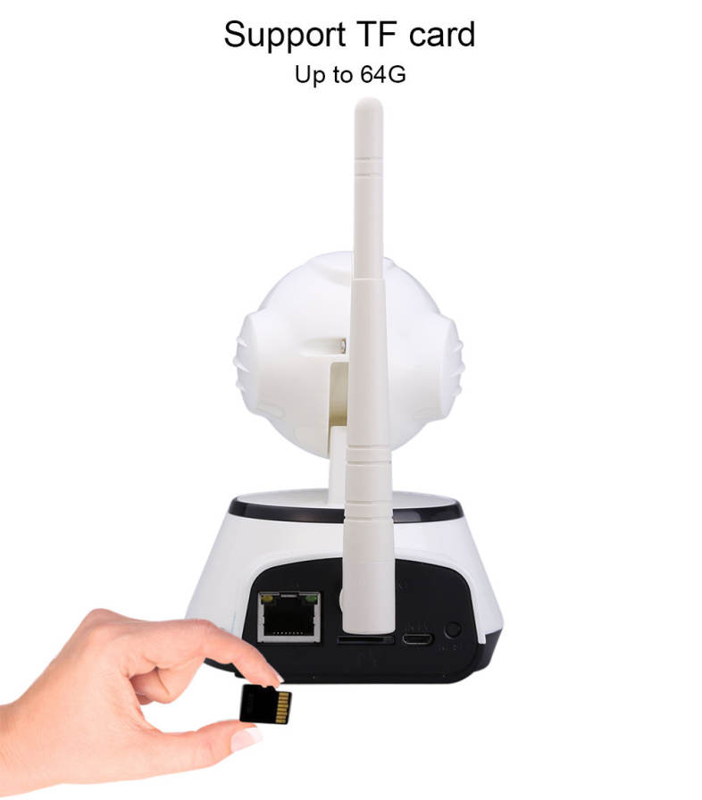 Hiseeu HSY-FH2 Indoor 720P Wireless IP Cam IR-Cut Night Vision Mini Rotatable Smart Security