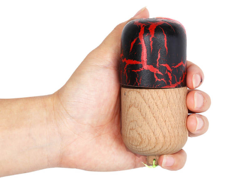 Japanese Traditional Game String Toy Balance Skill Educational Wood Pill Kendama