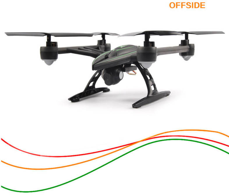 JXD 510G 5.8G FPV 2.0MP Camera 2.4GHz 4CH 6 Axis Gyro RC Quadcopter Barometer Set Height
