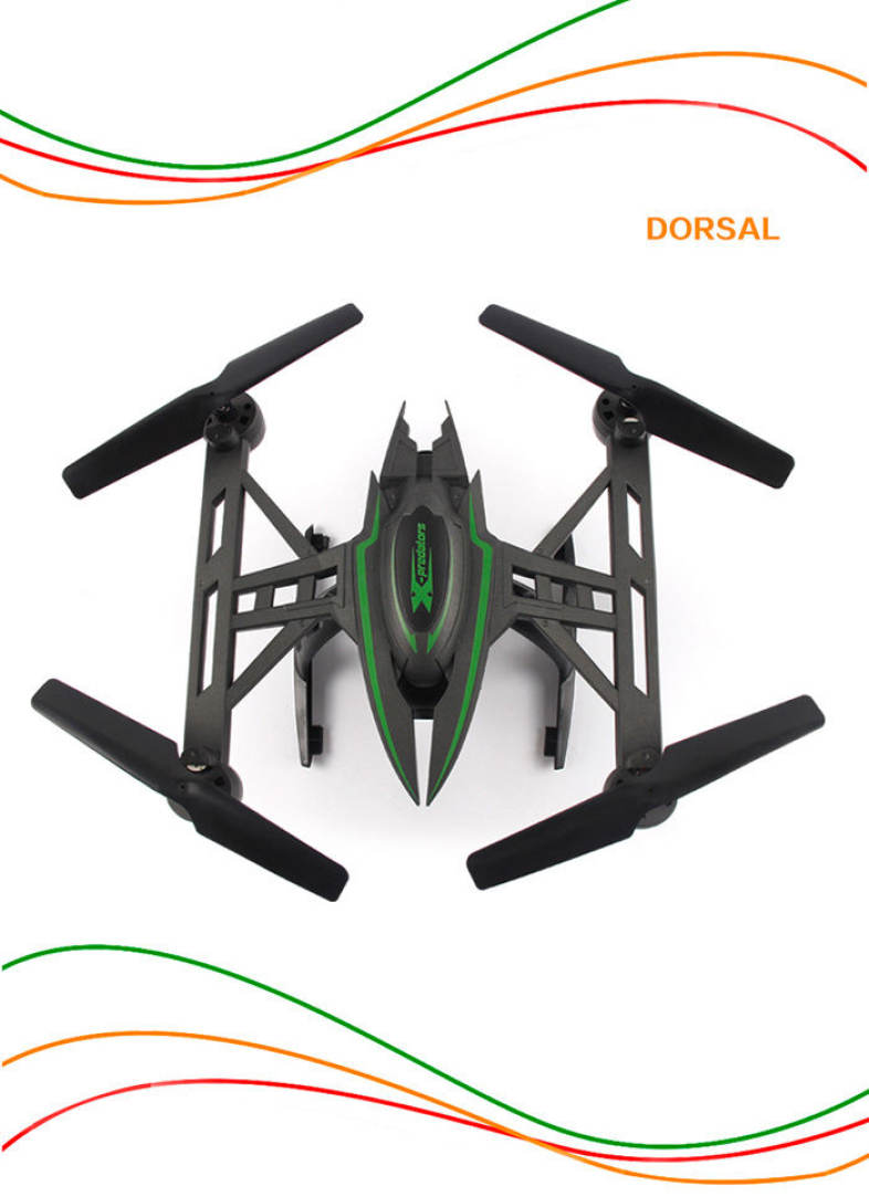 JXD 510G 5.8G FPV 2.0MP Camera 2.4GHz 4CH 6 Axis Gyro RC Quadcopter Barometer Set Height