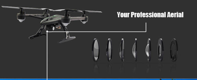 JXD 510G 5.8G FPV 2.0MP Camera 2.4GHz 4CH 6 Axis Gyro RC Quadcopter Barometer Set Height