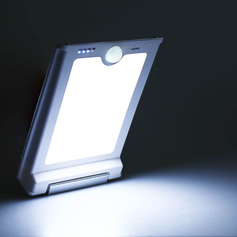 Solar Powered 46 LEDs Human Body Induced Light Motion Sensor Lamp