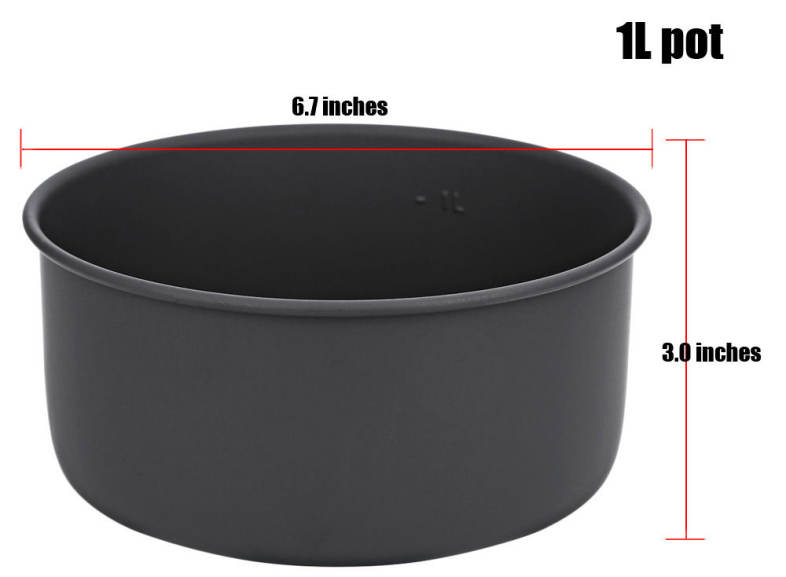 ALOCS CW - C05 Portable 2 - 4 Person 10pcs Kitchenware Set Alcohol Stove for Outdoor Hiking Camping Picnic