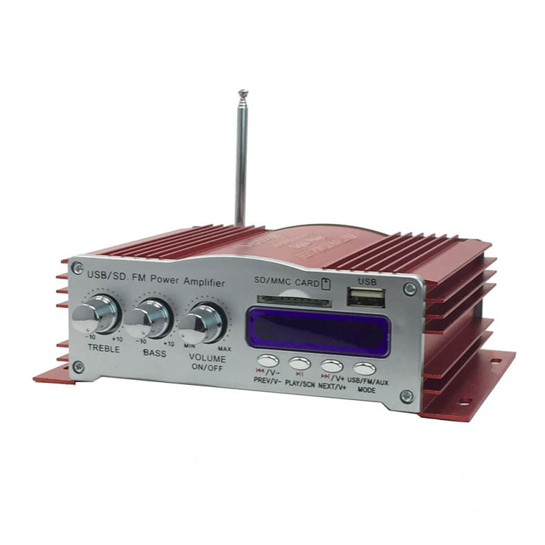 Kentiger 2008 IR Control FM MP3 USB Playback Digital Audio Amplifier