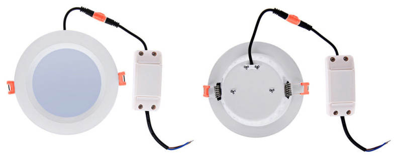Lightme 2pcs 6 Inch 18W 2700 - 3000K 1400 - 1500LM SMD2835 LED Down Light Energy Efficient Lighting