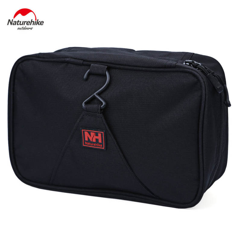 Hanging Toiletry Bag Travel Storage Makeup Cosmetic Bag YKK Zipper Tour Case for Men Women Hiking Handbag