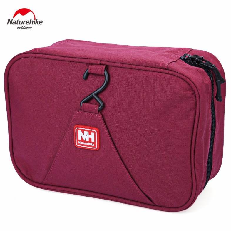 Hanging Toiletry Bag Travel Storage Makeup Cosmetic Bag YKK Zipper Tour Case for Men Women Hiking Handbag