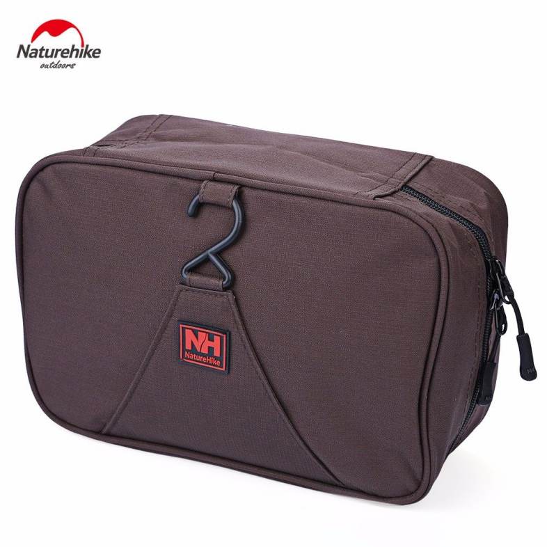Hanging Toiletry Bag Travel Storage Makeup Cosmetic Bag YKK Zipper Tour Case for Men Women Hiking Handbag