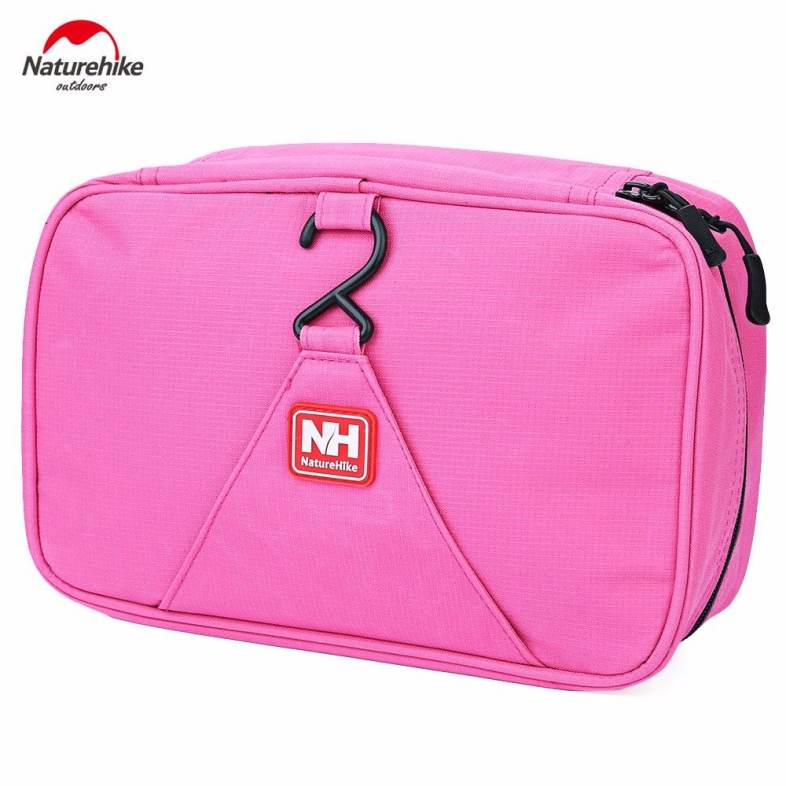 Hanging Toiletry Bag Travel Storage Makeup Cosmetic Bag YKK Zipper Tour Case for Men Women Hiking Handbag