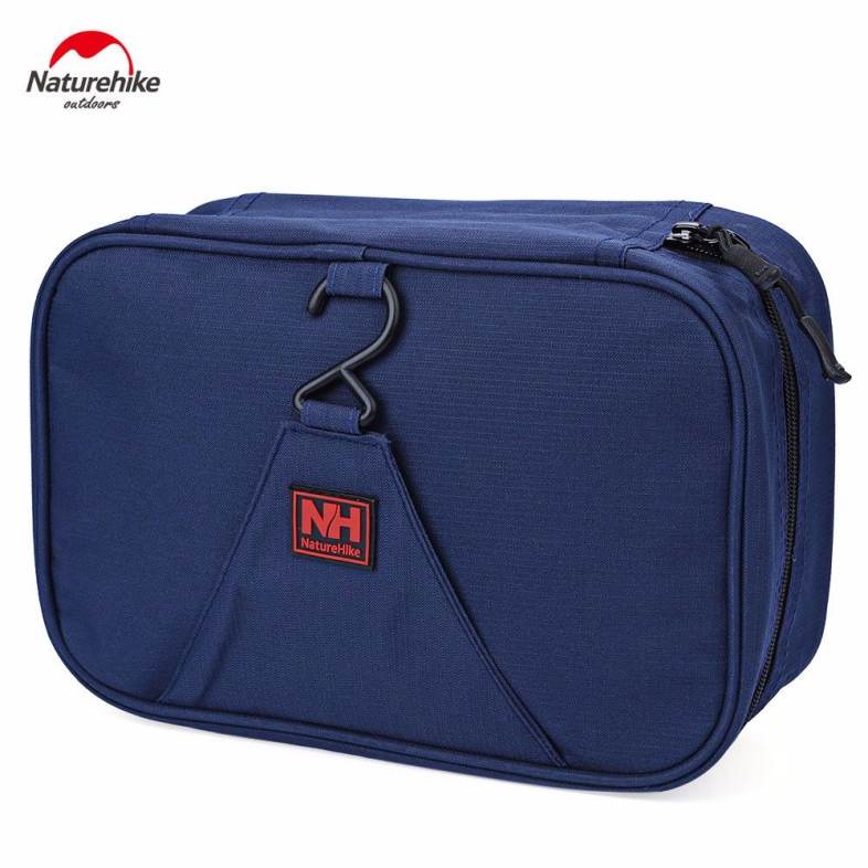Hanging Toiletry Bag Travel Storage Makeup Cosmetic Bag YKK Zipper Tour Case for Men Women Hiking Handbag