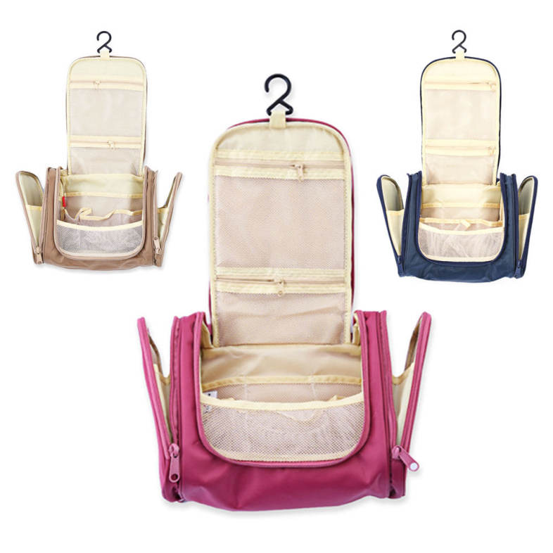 Portable Travel Hanging Cosmetic Bag Multifunction Toiletry Kit Case Outdoor Water-resistant Storage Pouch