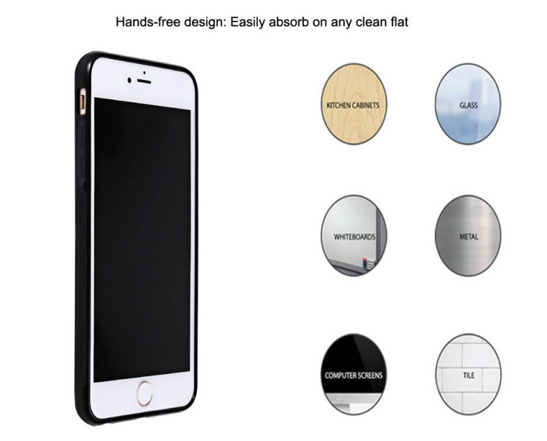 TPU Phone Protective Case Anti-gravity Flat Adsorption Back Cover for iPhone 6 Plus / 6S Plus
