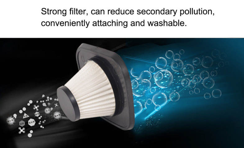 Portable High Power 120W Car Vacuum Cleaner Wet Dry Aspirador Dual-use Super Suction