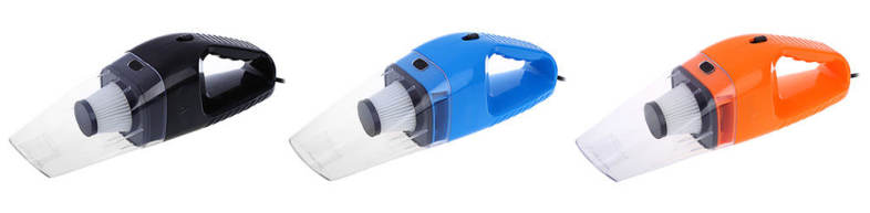 Portable High Power 120W Car Vacuum Cleaner Wet Dry Aspirador Dual-use Super Suction