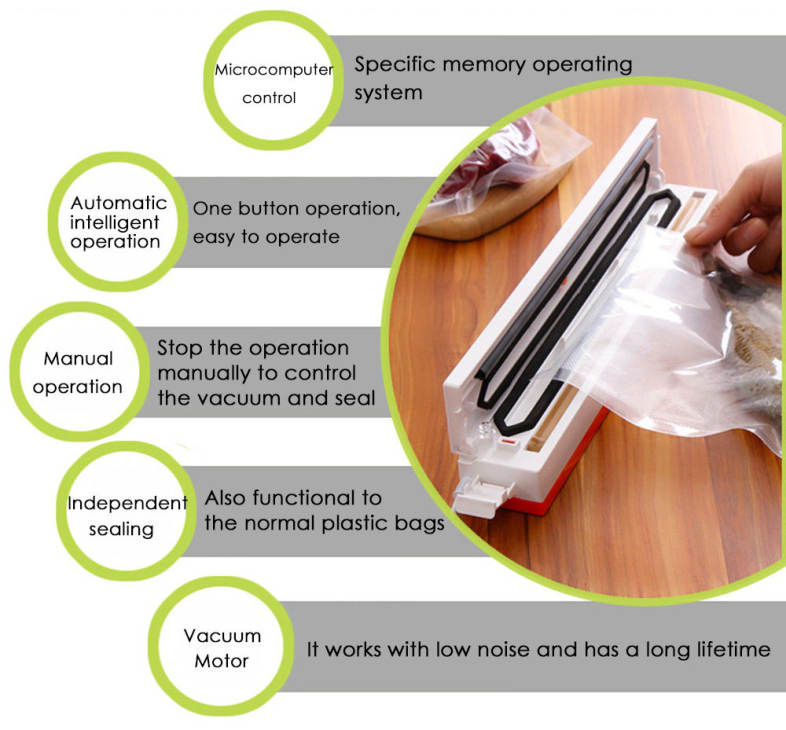 XinBaoLong QH - 01 Automatic Electric Vacuum Food Sealer Machine