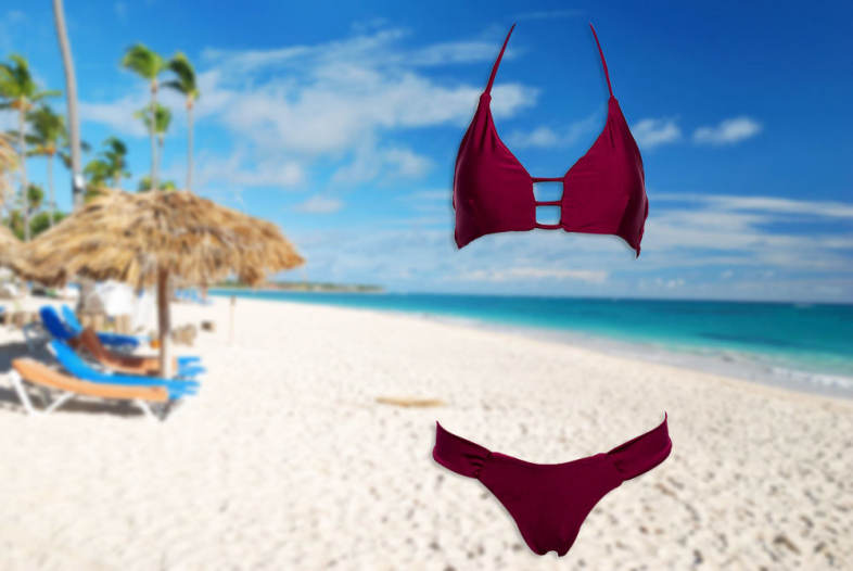 Stylish Women Bikini Sling Swimsuit