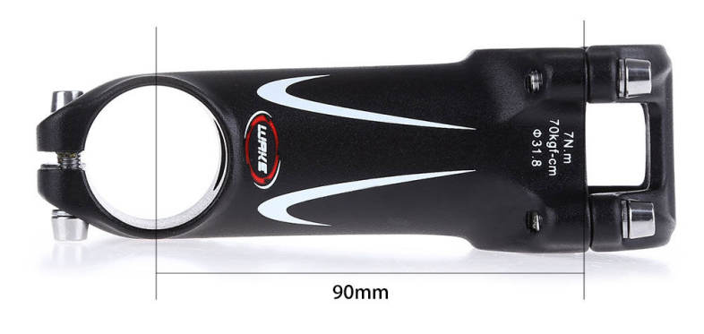 WAKE Cycling Bicycle MTB Aluminum Alloy 31.8MM Handlebar Stem