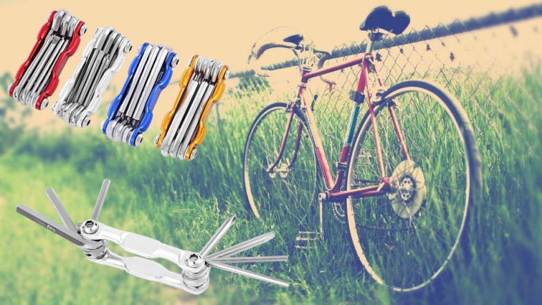 7 in 1 Multifunctional Bike Repair Tool Kit Hex Spoke Wrench Mountain Cycle Screwdriver