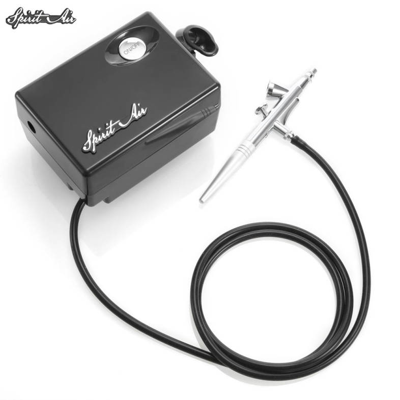 Spirit air 0.4mm Multi-purpose Airbrush Compressor Spray Art Paint Gun Kit