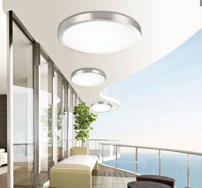 Round Single Side 18W LED Ceiling Light Bedroom Lamp