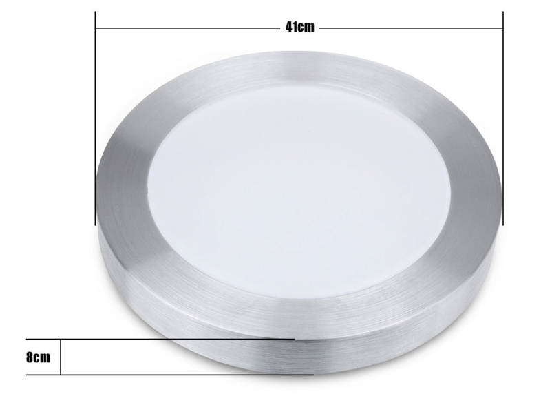 Round Single Side 18W LED Ceiling Light Bedroom Lamp